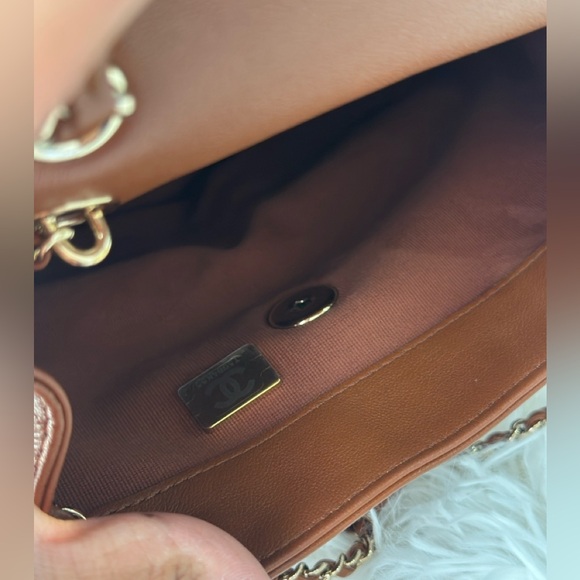 ❌ SOLD ❌ CHANEL 23A DUMA BACKPACK LIGHT BROWN CALFSKIN - Picture 9 of 12